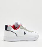 U.S.POLO ASSN BASEL 3PR BEYAZ COMFORT CASUAL GÜNLÜK SPOR AYAKKABISI