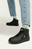U.S Polo Assn. ARISTO GSN HI 3PR Unisex Sneaker Ayakkabı Siyah 36-40 