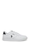 U.S. Polo Assn. 3W THUNDER WMN 3PR BEYAZ Kadın Sneaker