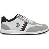 U.S.POLO ASSN.KARES PU 3PR BEYAZ COMFORT CASUAL ANATOMİK SNEAKER