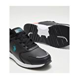 U.S.POLO ASSN.OLIVER 3PR SİYAH COMFORT CASUAL GÜNLÜK SNEAKER SPOR AYAKKABI