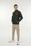 Lumberjack Erkek Dik Yaka Softshell Mont 3WSOFTSHELL Haki