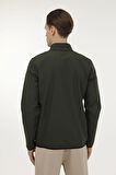 Lumberjack Erkek Dik Yaka Softshell Mont 3WSOFTSHELL Haki