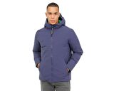 Lumberjack Ml Lucas Coat 1Sn55 3Pr Erkek Günlük Mont (Çift Taraflı) 101398654 Mavi