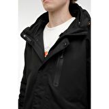 LUMBERJACK PENGUEN COAT SİYAH RENK MONT