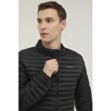 LUMBERJACK PERRY 1SN21 3PR SİYAH İNCE CASUAL ŞİŞME ERKEK MONT