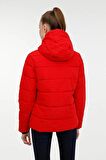 A10139881608010 101398816 3W WL APRESKI 2SN31 3PR Lumberjack Kadın Kaban KIRMIZI