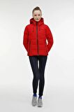 A10139881608010 101398816 3W WL APRESKI 2SN31 3PR Lumberjack Kadın Kaban KIRMIZI