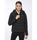 Lumberjack Apreski Coat Erkek Siyah Kadın Mont 2SN31