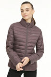 Lumberjack WB PADDED 1SN28 3PR Kadın  Mürdüm Mont & Kaban