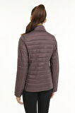 Lumberjack WB PADDED 1SN28 3PR Kadın  Mürdüm Mont & Kaban
