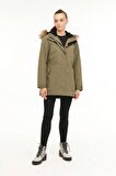 Lumberjack WL JANE 3GF744 3PR Kadın Kaban Haki XS-XL 