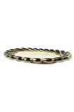 Digithome Callavi Oval Servis Tabağı 39 Cm Siyah Gold - GBO 180 C320.113