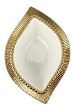 Digithome Golda 16 Cm Yaprak Mini Salata Kasesi Gold - YF247 C320.113