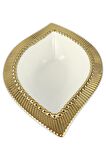 Digithome Golda 16 Cm Yaprak Mini Salata Kasesi Gold - YF247 C320.113
