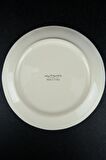 Digithome Kütahya Porselen Bergama 6’lı Pasta ve Sunum Tabağı Seti 19 Cm Krem - BER19TD142694 C320.105