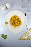 Digithome Valencia Porselen Spagetti Makarna Tabağı 27 Cm Krem - IPF1096 C320.045
