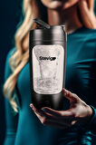 Stevig 4 Gym Şarj Edilebilir Elektrikli Protein Shaker 650 Ml Black ST-225