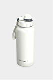Stevig 1 Hand Leak-Proof Sızdırmaz Çelik Termos 1000 Ml Star Whıte ST-213