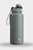 Stevig 1 Hand Leak-Proof Sızdırmaz Çelik Termos 1000 Ml Grey ST-214