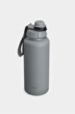 Stevig 1 Hand Leak-Proof Sızdırmaz Çelik Termos 1000 Ml Grey ST-214