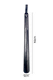 Digithome Çelik Gövdeli Deri Kaplama Yumuşak Ayakkabı Çekeceği Kerata 50cm Siyah C-1-1-144