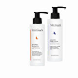PURE SAACH PROFESSİONAL 2 ÜRÜN BİRLİKTE JUNIPER SHAMPO+KERATİN SAÇ BAKIM KREM