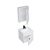 UBM Ceylan 50 cm Banyo Dolabı Seti Beyaz
