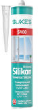 Sukes Şeffaf Silikon Universal