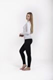 OIL COMPANY Termal İçlik Üst Uzunkol V Yaka Unisex PP Seamless II. Seviye OCP006 