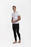 OIL COMPANY Termal İçlik Üst Kısakol V Yaka Unisex PP Seamless II. Seviye OCP007