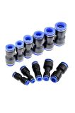 4 MM X 8 MM  PNÖMATİK REDÜKSİYON NİPEL BAĞLANTI