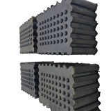 Lift Ayak Tampon Takozu Kare Yükseklik Ölçüsü 77mm En Ölçüsü 120mm Boy Ölçüsü 163mm