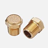 1 1/2" SİNTER BRONZ SUSTURUCU KISA TİP