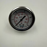 Manometre Gliserinli Pano Tipi Q63 - 0 - 25 Bar 1/4