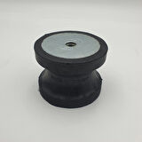 Kauçuk Pullu Makaralı Takoz ATC Tipi M12x1.5 - 80x60