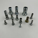 Delikli Mazot Civatası Uzun 1/8