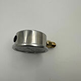 Ø 63 - 0 - 400 BAR 1/4 ALTTAN ÇIKIŞLI GLİSERİNLİ MANOMETRE