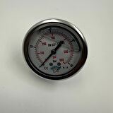 Ø 63 -0 - 40 BAR 1/4 GLİSERİNLİ ARKA ÇIKIŞLI MANOMETRE