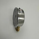 Ø 100 - 0 - 4 BAR 1/2 GLİSERİNLİ ALTTAN ÇIKIŞLI MANOMETRE