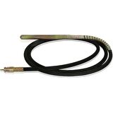 VİBRATÖR HORTUMU 4 METRE 45 MM ALTI KÖŞE GEÇMELİ