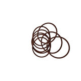 ORİNG KALINLIK 1.50 MM İÇ ÇAP 3 MM DIŞ ÇAP 6 MM (1.5X3) 75 SHORE VİTON FKM