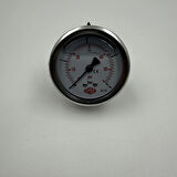 Q 63 - 0 - 4 BAR 1/4 GLİSERİNLİ PANO TİPİ MANOMETRE
