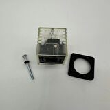 Pnömatik Valf Ventil Ledli Dar Soket 11mm 24 Ac/Dc