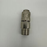 Pnömatik Sarı Otomatik Rekor Metal ( Stoper T26 Seri Jak Erkek Gövde 1/2 )