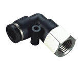 Pnömatik Dişi Dirsek Bağlantı 8mm - 1/8