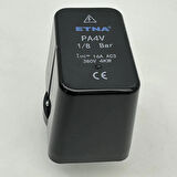 Etna Basınç Şalteri PA-4 1Bar - 8Bar 380V 1/2