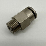 Metal Düz Yağlama Rekoru 4mm - M10x1