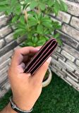 Guard Bordo Hakiki Deri Kartlık Erkek / Kadın P1169