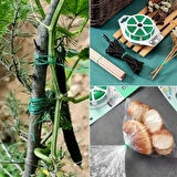 OLLEVRA 50 Metre Kendiliğinden Kesici Bıçaklı Bitki Saksı Kablo Sabitleme Teli